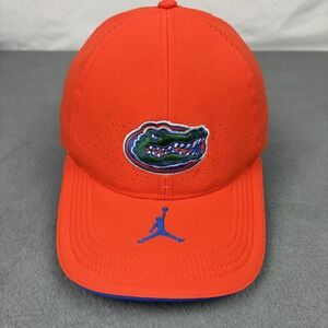 Florida Gators Jump Man Orange NCAA College Football Hat/Cap Strap Back Mens